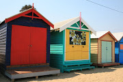 Beach Huts on Brighton BeachMelbourne (beach huts brighton beach melbourne)