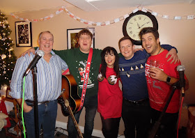 Picture: Enjoying a Christmas 2018 music night at the Stables Bar in Brigg - see Nigel Fisher's Brigg Blog