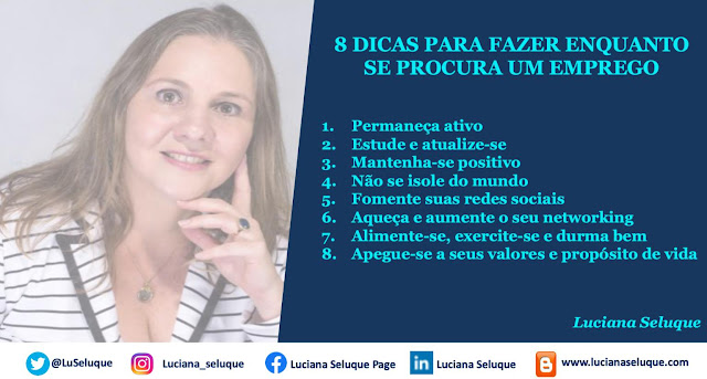 Luciana Seluque, emprego, desemprego, recolocação profissional