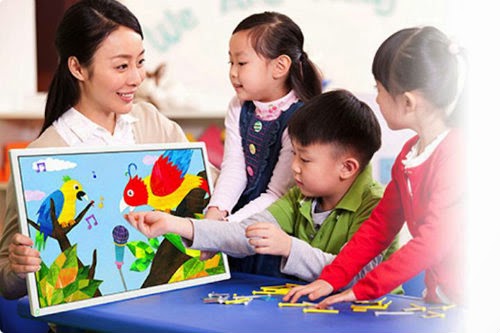 моноблок Toshiba Shared Board можно использовать в детском саду