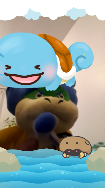 Pokémon Smile Ludwig Von Koopa plushie Plushwig Kabuto Squirtle