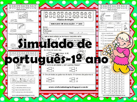  simulado de português para 1º ano