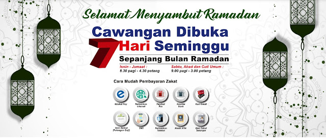 YANG MENIAGA ONLINE, JANGAN HANYA TUNAIKAN ZAKAT FITRAH SAHAJA