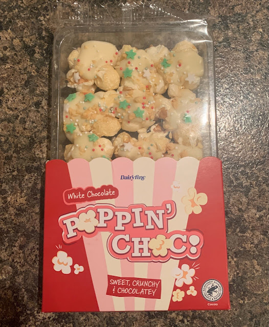 Dairyfine White Choc Poppin Choc (Aldi)