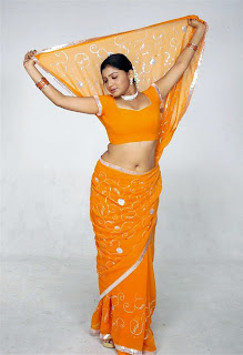 Hot South Indian Actress in Saree Blouse - Celebrities blouse design ideas