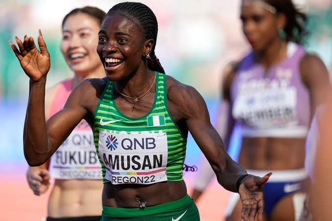 Tobi Amusan - Nigeria's first ever World Championship gold winner