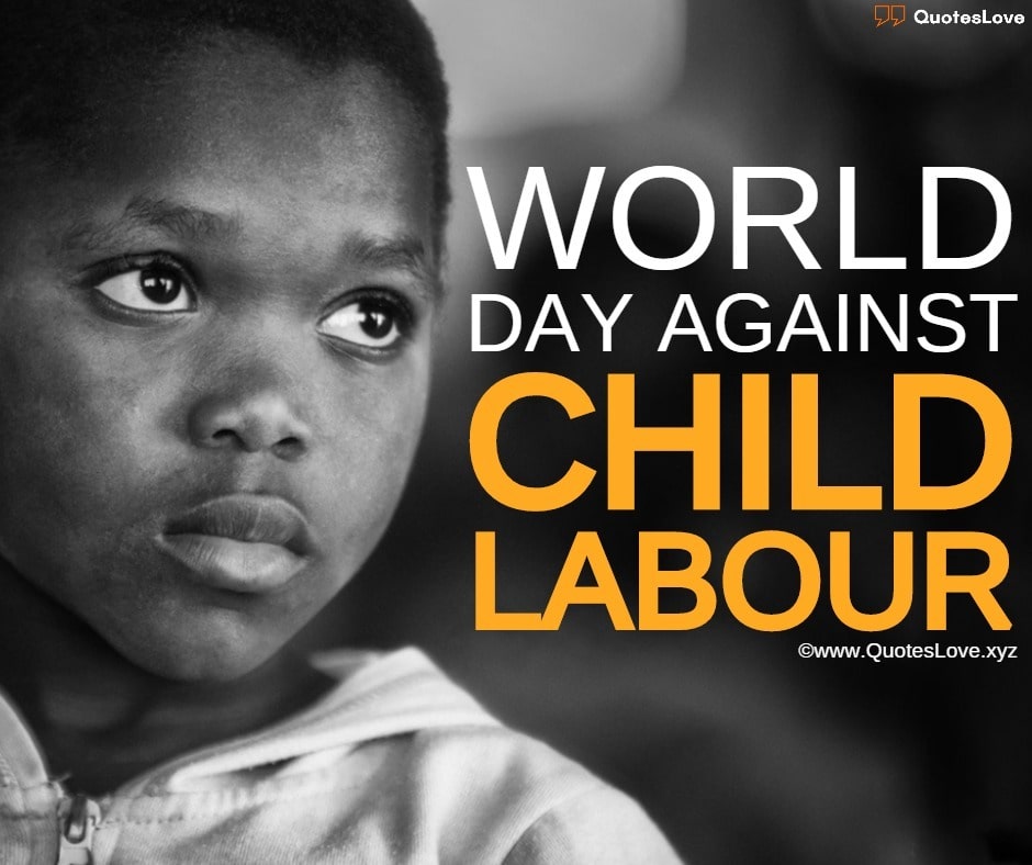 World Day Against Child Labour Poster, Images, Photo, Pictures