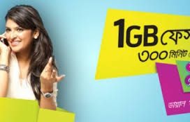 GP Offer Grameenphone 300 minutes & 1GB facebook @ 99tk