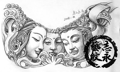 Buddha tattoo design