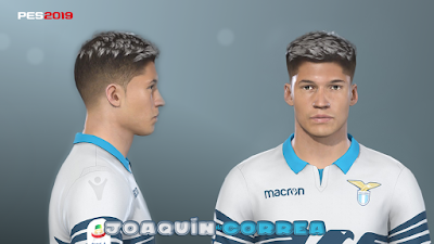 PES 2019 Faces Joaquín Correa by Prince Hamiz