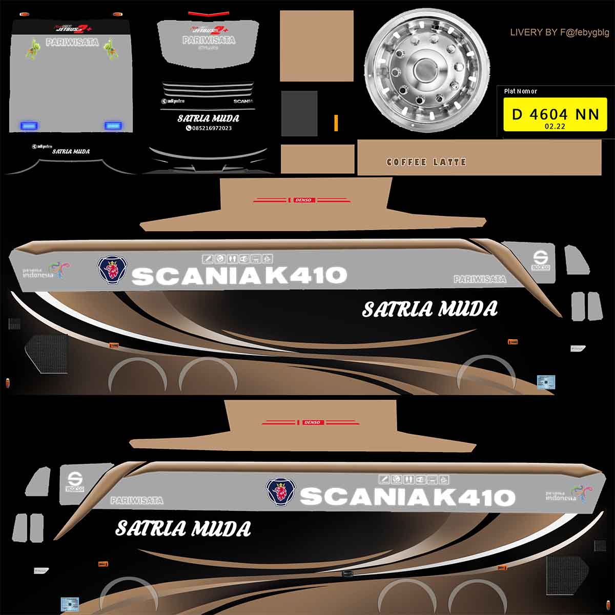 livery nakula shd gunung harta