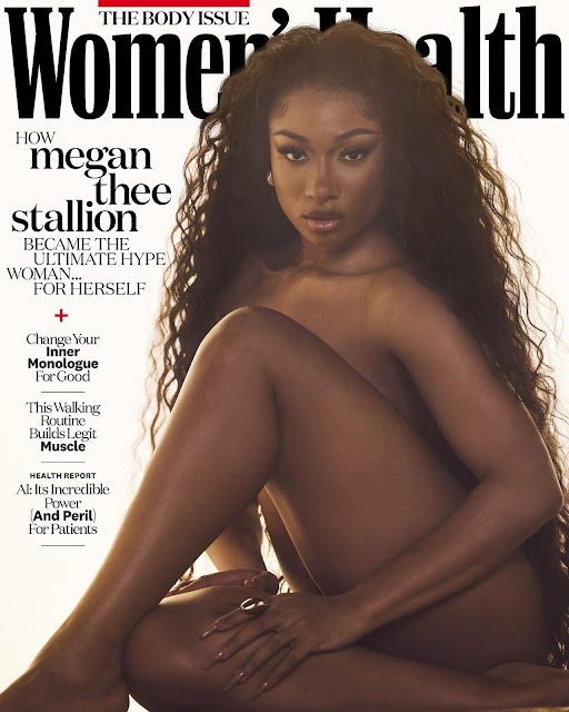 Megan Thee Stallion Nude Model Photo Shoot for Women's Health Magazine May 2024 Issue