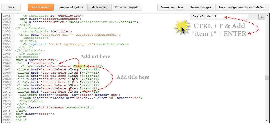 CustomizeMe Blogger Template change blogger template html