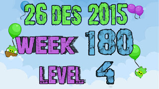 Angry Birds Friends Tournament level 4 Week 180