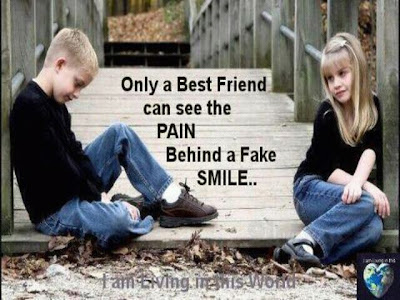 Only a best friend can.........