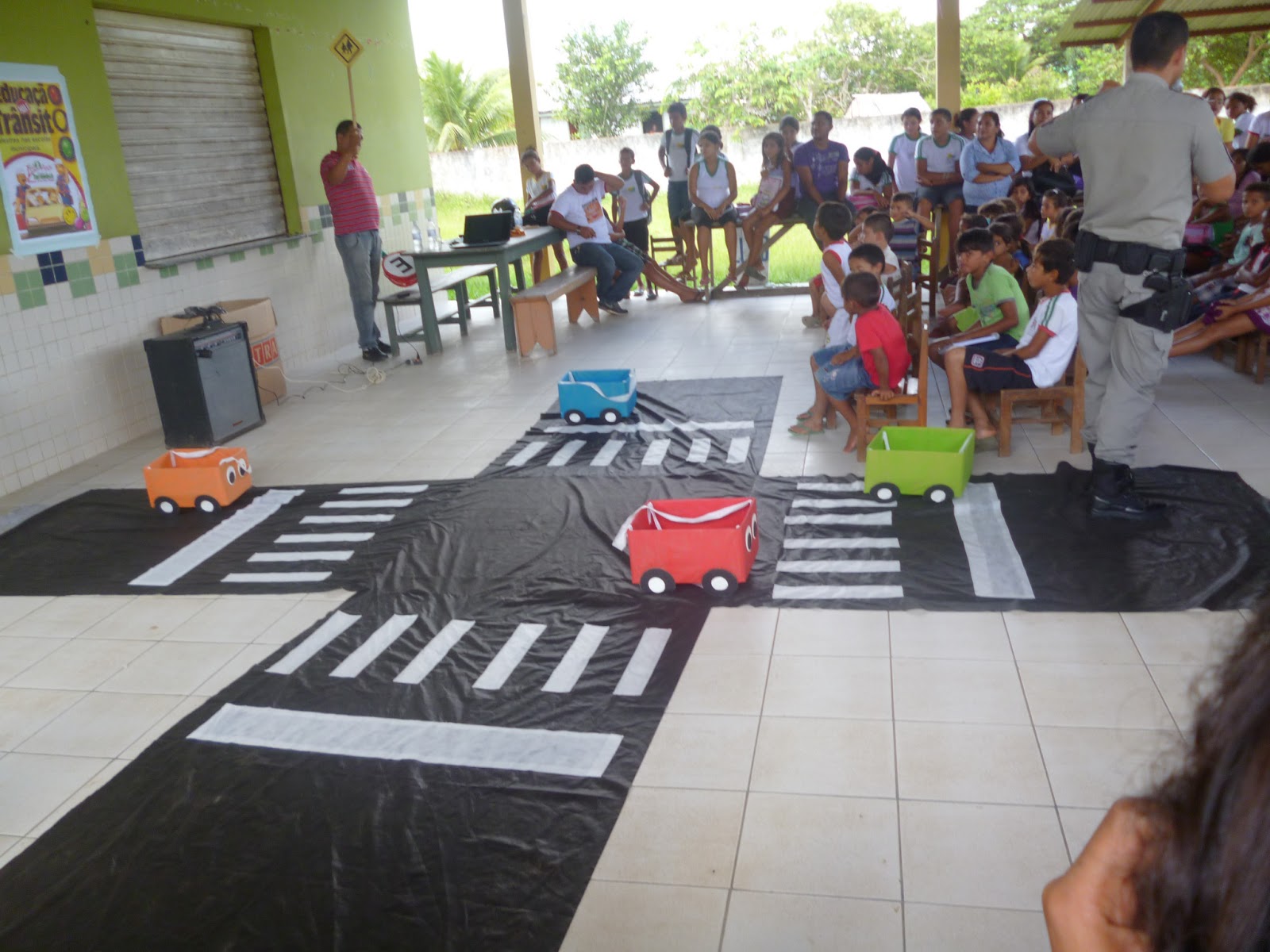 Escola Edmundo Pinto: Educação no Trânsito/ Parcerias 