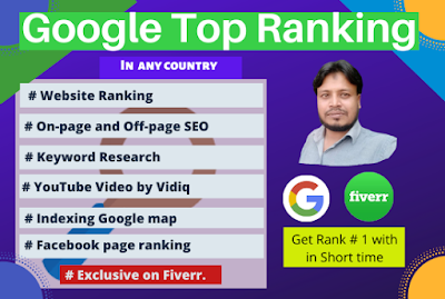 Google top Ranking. On-page SEO- digital marketer.
