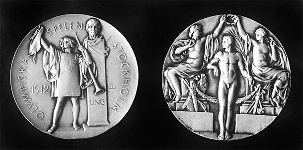 medalla olimpica 1924