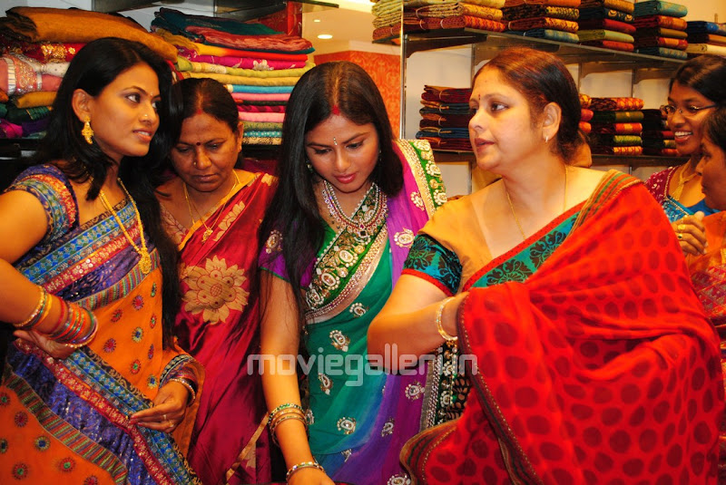 Jayasudha Launches La Celeb Vastra Mandir Showroom in Hyderabad film pics