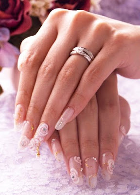 Brida Nails for wedding - ตกแต่งเล็บเจ้าสาว