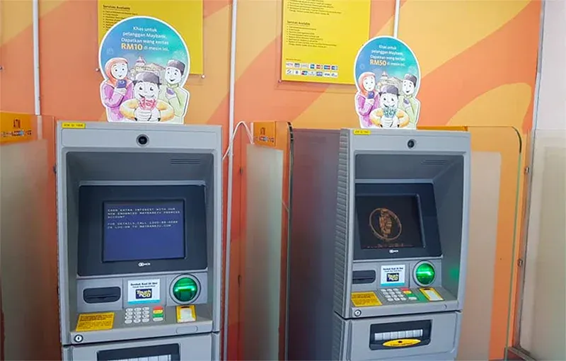 Cara Tukar Duit Raya Baru Dengan Mudah Guna Mesin ATM