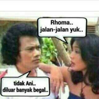 24 Meme Lucu "Rhoma-Ani" Drama Lebay Bikin Ketawa Ngakak 