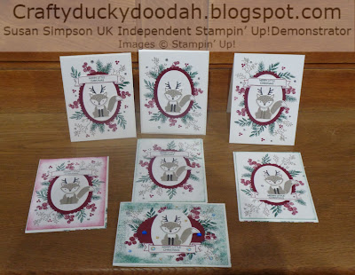 Craftyduckydoodah!, Stampin' Up! UK Independent  Demonstrator Susan Simpson, Foxy Friends, Peaceful Noel, Supplies available 24/7 from my online store, 