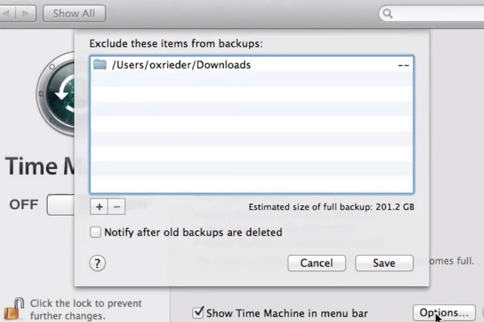 how to defrag a slow mac with time machine