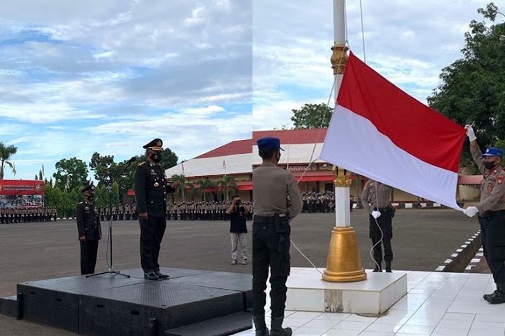 Kombes Pol Joko Pitoyo, Inspektur Upacara HUT RI Ke 76 Tahun 2021