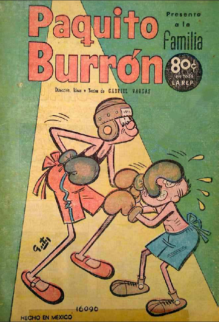 REVISTA INTERACTIVA ONLINE  LA FAMILIA BURRÓN No. 16,096  AÑO 1954