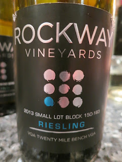 Rockway Vineyards Small Lot Block 150-183 Riesling 2013 (90 pts)