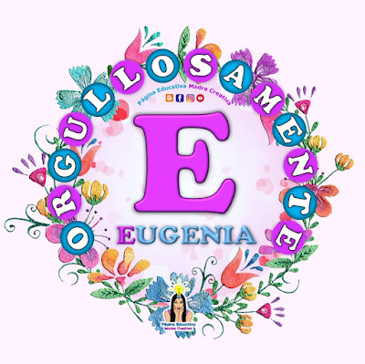 Nombre Eugenia - Carteles para mujeres - Día de la mujer