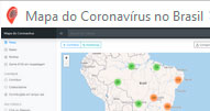 Mapa do Coronavírus