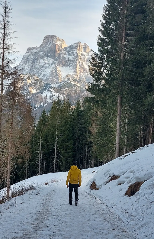 ristoro belvedere monte fertazza inverno ciaspole