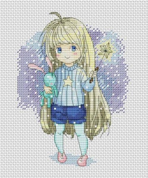Little Girl - Free Cross Stitch Pattern