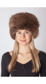 Real fur hats