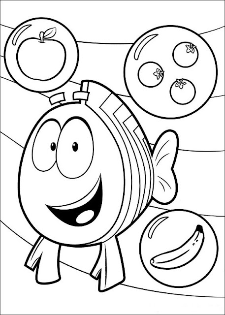 Bubble Guppies Coloring Pages title=