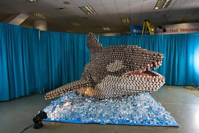 Amazing Sculptures Made From Food Cans Seen On www.coolpicturegallery.us