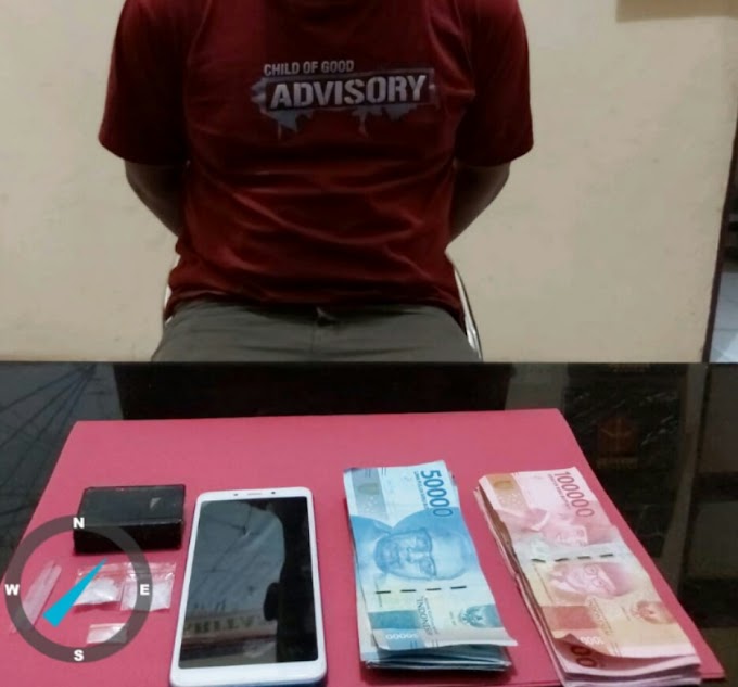  Lagi - Lagi Pelaku Transaksi Narkoba Diamankan  Polisi