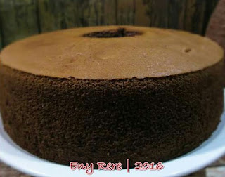 Resep Chiffon Coklat