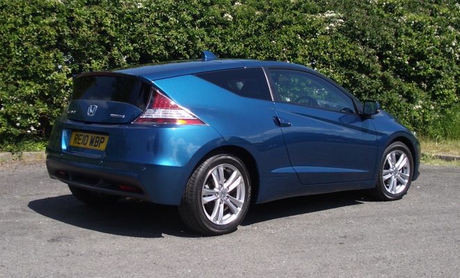 2010 Honda CR-Z rear view