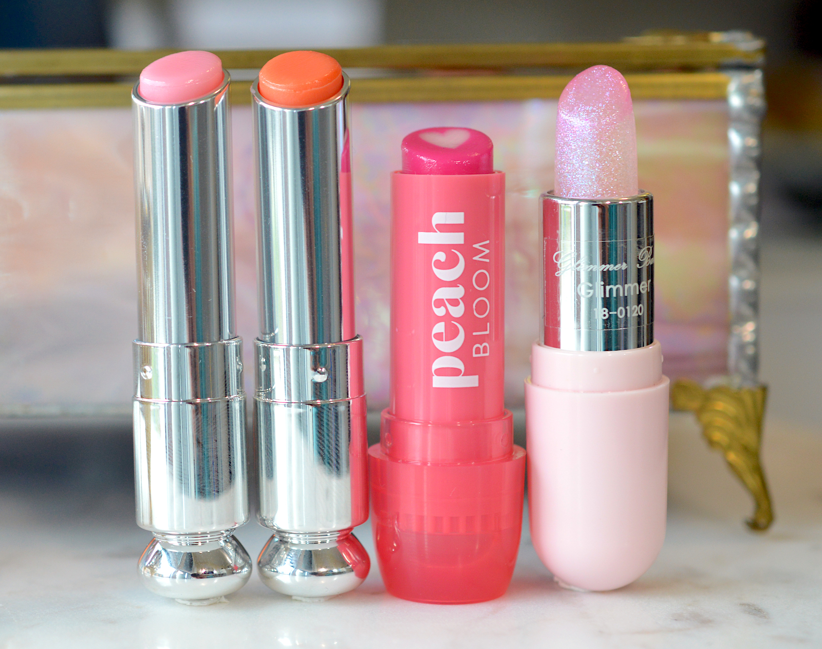 Glossy Pink Lip Balm