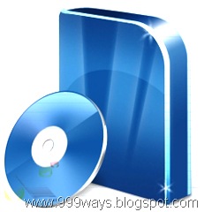 Software Box with CD Vista Blue