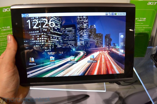 Android 3.0搭載10.1インチ・タブレット「Acer ICONIA Tab A501」発表。4G対応、デュアルコアCPU仕様