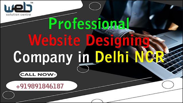 Professional website designing company in Delhi NCR