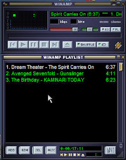 Mendengarkan Lagu Favorit Saat PC Dinyalakan winamp