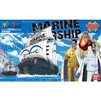 Bandai MARINE WARSHIP ONE PIECE GRAND SHIP COLLECTION Color Guide & Paint Conversion Chart 