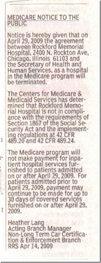 medicarenotice