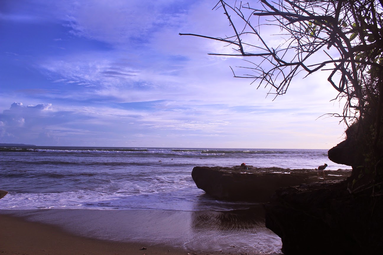 indah saat liburan di salah satu pesisir indah pulau bali