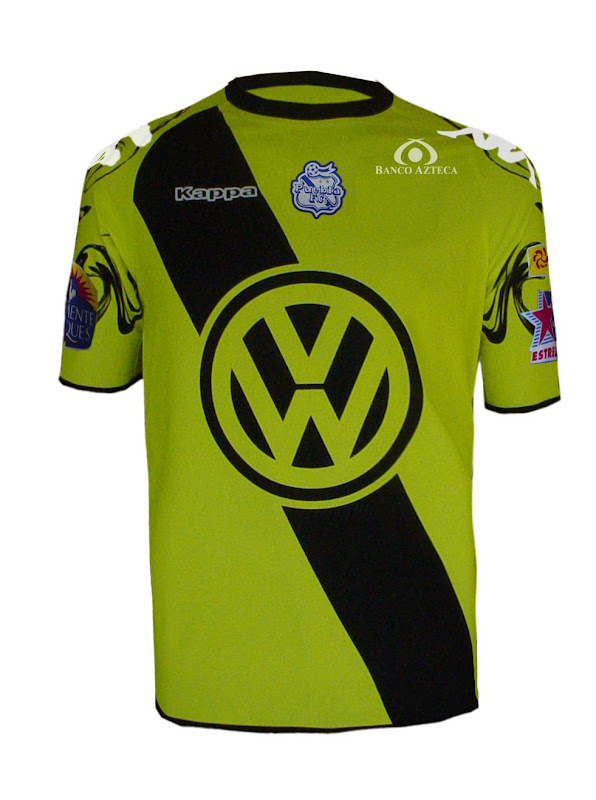 uniforme de portero puebla 2011 - 2012